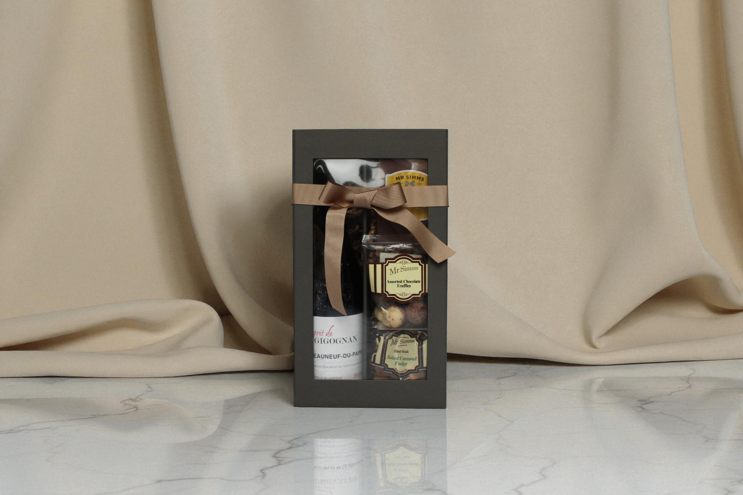 Fine Red Wine and Confectionery Easter Hamper