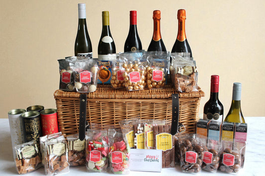 Christmas Luxury Large Corporate Wicker Hamper
