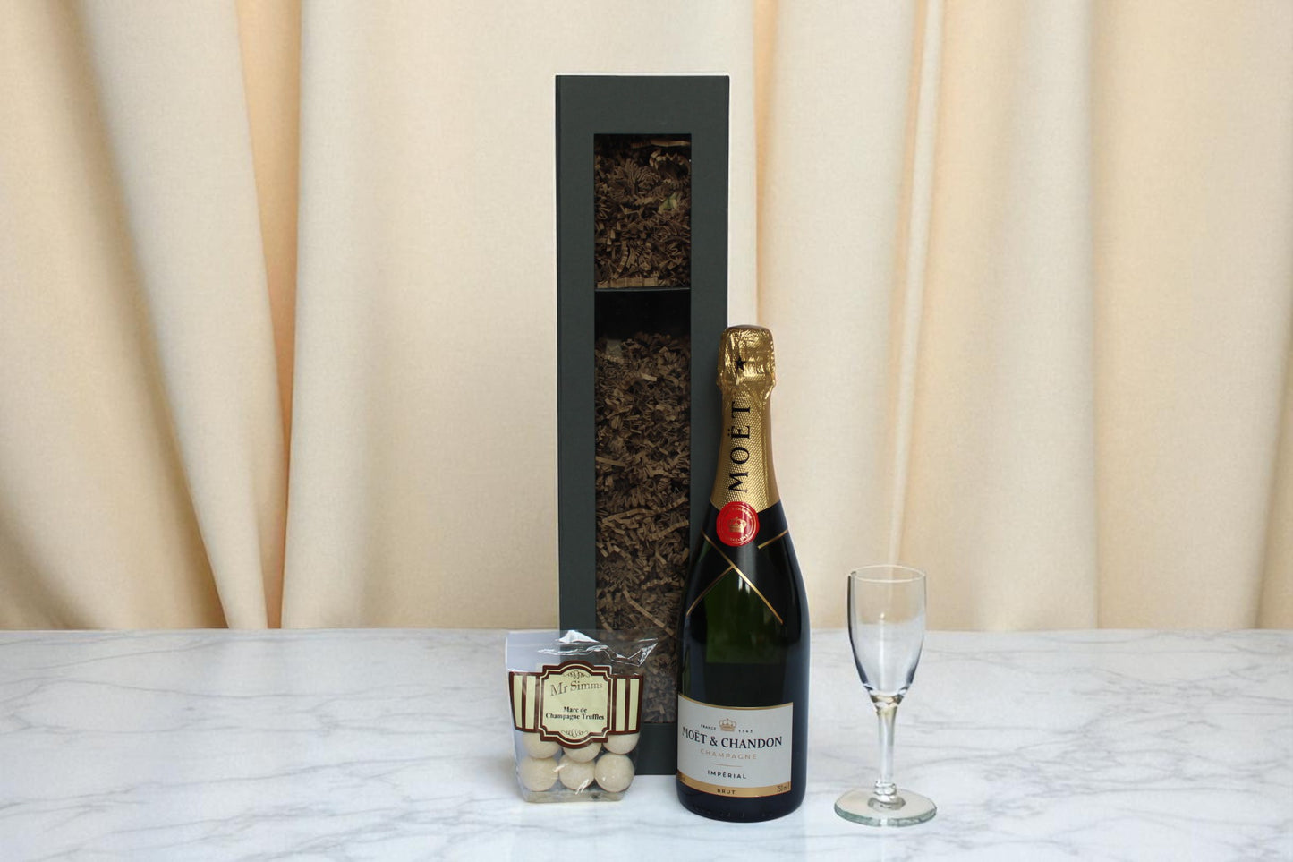 Champagne and Truffles Christmas Gift Box