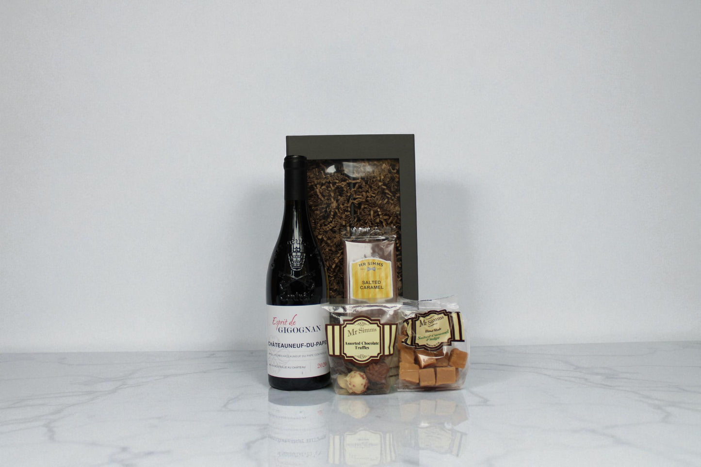 Fine Red Wine and Confectionery Easter Hamper